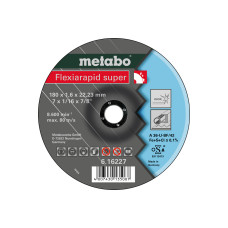 Відрізний круг Metabo Flexiarapid Super TF 42 Inox 180х1.6х22.23 мм