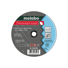 Відрізний круг Metabo Flexiarapid Super TF 41 Inox 230х1.9х22.23 мм
