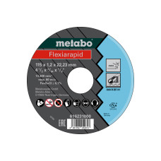 Відрізний круг Metabo Flexiarapid TF 41 Inox 115х1.2х22.23 мм