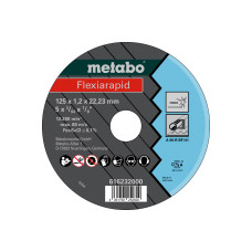 Відрізний круг Metabo Flexiarapid TF 41 Inox 125х1.2х22.23 мм