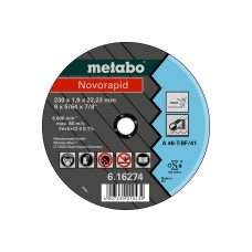 Відрізний круг Metabo Novorapid TF 41 Inox 180х1.5х22.23 мм