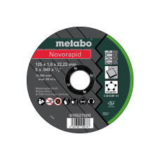Відрізний круг Metabo Novorapid TF 41 Universal 125х1х22.23 мм