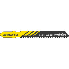 Лобзикове полотно Metabo Basic Wood 51х2х1 мм, T 119 B, 5 шт