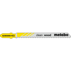 Лобзикове полотно Metabo Clean Wood 74х2.5х1.5 мм, T 101 BR, 25 шт