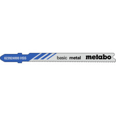 Лобзикове полотно Metabo Basic Metal 66х1.1-1.5х1 мм, T 118 A, 5 шт