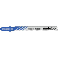 Лобзикове полотно Metabo Basic Metal 66х1.1-1.5х1 мм, T 218 A, 5 шт