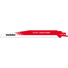 Шабельне полотно Metabo Carbide Wood and Metal 225х3-4х1.25 мм, S 1156 XHM, 1 шт