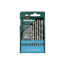Набір свердел по металу HSS-G Metabo 1.5-6.5 мм, 13 шт