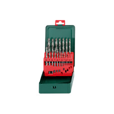 Набір свердел по металу Metabo HSS-G SP, 19 шт