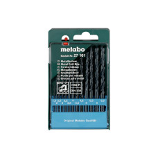 Набір свердел по металу HSS-R Metabo 1.5-6.5, 13 шт