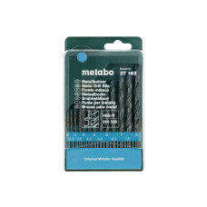 Набір свердел по металу HSS-R Metabo 2-8 мм, 13 шт