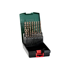 Набір свердел по сталі HSS-CO SP Metabo 1-10 мм, 19 шт