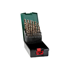 Набір свердел по сталі HSS-CO SP Metabo 1-13 мм, 25 шт