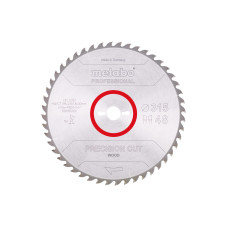Пиляльний диск Metabo Precision Cut Wood Professional 315х30 мм, Z48 WZ 15°