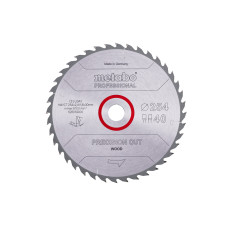 Пиляльний диск Metabo Precision Cut Wood Professional 254х30 мм, Z40 WZ 20°