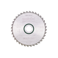 Пиляльний диск Metabo Multi Cut Professional 190х30 мм, Z36 WZ 5°