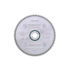 Пиляльний диск Metabo Multi Cut Professional 254х30 мм, Z80 FZ/TZ, 5° NEG
