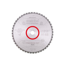 Пиляльний диск Metabo Precision Cut Wood Professional 315х30 мм, Z48 WZ 5° NEG