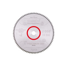 Пиляльний диск Metabo Precision Cut Wood Professional 305х30 мм, Z84 WZ 5° NEG
