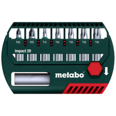 Набір ударних біт Metabo Impact 29 мм, 8 предметів
