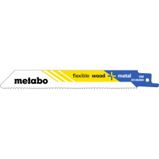 Шабельне полотно Metabo Flexible по дереву із цвяхами 150х0,9 мм, 2 шт
