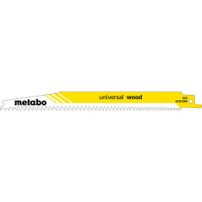Шабельне полотно Metabo Pionier по дереву 200х1,25 мм, 5 шт