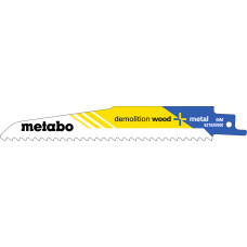 Шабельне полотно Metabo Professional по дереву із цвяхами 150х1,6 мм, 5 шт