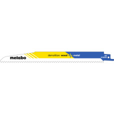 Шабельне полотно Metabo Professional по дереву із цвяхами 225х1,6 мм, 5 шт
