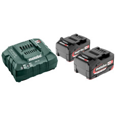 Базовий комплект Metabo 18 В 2х4 Ah