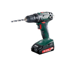 Акумуляторний дриль-шуруповерт Metabo BS 18, 2 акб 18 В Li-Power 1.5 Ah, з/у, кейс