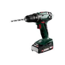 Акумуляторний шуруповерт Metabo BS 18, 2 акб 18 В Li-Power 2.0 Ah, з/п, кейс