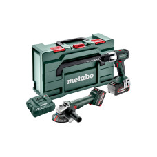 Набір акумуляторних інструментів Metabo Combo Set 2.4.2, 2 акб 18 В Li-Power 4.0 Ah, з/п, кейс metaBOX 165 L