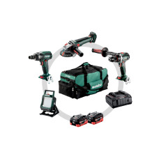 Акумуляторні інструменти в комплекті Metabo Combo Set 4.3.2 18 V, 2 акб 18 В LiHD 10.0 Ah, з/п , сумка