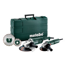 Угловые шлифмашины Metabo COMBO SET WE 2200-230 и W 750-125