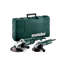 Кутові шліфмашини Metabo COMBO SET WE 2200-230 та W 750-125 в кейсі