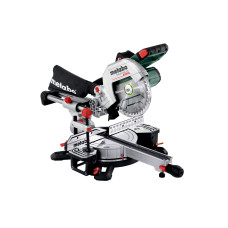 Акумуляторна торцювальна пила Metabo KGS 18 LTX BL 216, 2 акб Li-Power 18 V, 5.2 Ah