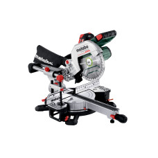 Акумуляторна торцювальна пила Metabo KGS 18 LTX BL 216, 2 акб LiHD 18 V, 8 Ah