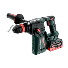 Акумуляторний безщітковий перфоратор Metabo KH 18 LTX BL 24 Q, 2 акб 5.5 Ah, з/п + metaBOX 165 L