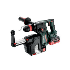 Акумуляторний безщітковий перфоратор Metabo KH 18 LTX BL 24 Q Set ISA, 2 акб 5.5 Ah, з/п, в кейсі metaBOX 185 XL