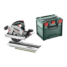Акумуляторна ручна дискова пила Metabo KS 18 LTX 66 BL Set, без акб в кейсі з торцювальною шиною