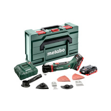 Акумуляторний універсальний різак Metabo MT 18 LTX, 2 акб 18 В LiHD 4.0 Ah, з/п, кейс MetaBox 145