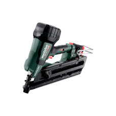 Акумуляторний цвяхозабивач Metabo NFR 18 LTX 90 BL із 2 акб 18V 4Ah і з/п ASC 145 у MetaBox 340