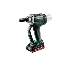 Акумуляторний заклепувальний пістолет Metabo NP 18 LTX BL 5.0, 2 акб 18 В LiHD 4.0 Ah, з/п, у картонній коробці