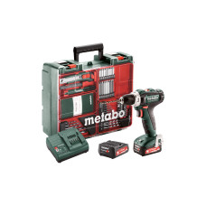 Акумуляторний дриль-шуруповерт Metabo POWERMAXX BS 12 SET, 2 акб 12 В Li-Power 2.0 Ah, з/п, кейс