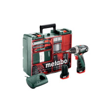 Акумуляторний дриль-шуруповерт Metabo Powermaxx BS Basic Set, 2 акб 10,8 В Li-Power 2.0 Ah, з/п, кейс