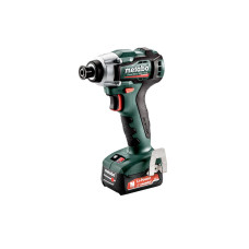 Акумуляторний ударний гайковерт Metabo POWERMAXX SSD 12 BL, 2 акб 12 В Li-Power 2.0 Ah, з/п, кейс