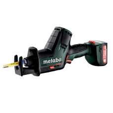 Акумуляторна шабельна пилка Metabo PowerMaxx SSE 12 BL, 2 акб 2.0 Ah, з/п, у кейсі