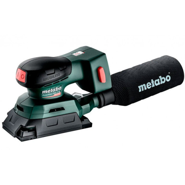 Акумуляторна вібраційна шліфувальна машина Metabo PowerMaxx SRA 12 BL, без акб та з/п, у кейсі metaBOX 215