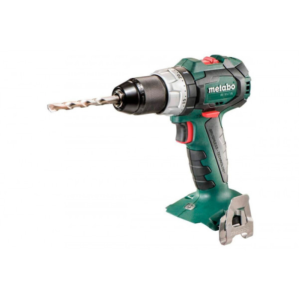 Акумуляторний дриль-шуруповерт Metabo BS 18 LT BL, 2 акб 18 В Li-Power 4.0 Ah, з/п, кейс