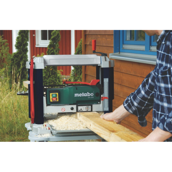 Рейсмусовий верстат Metabo DH 330 з роликовою підставкою Metabo RS 420